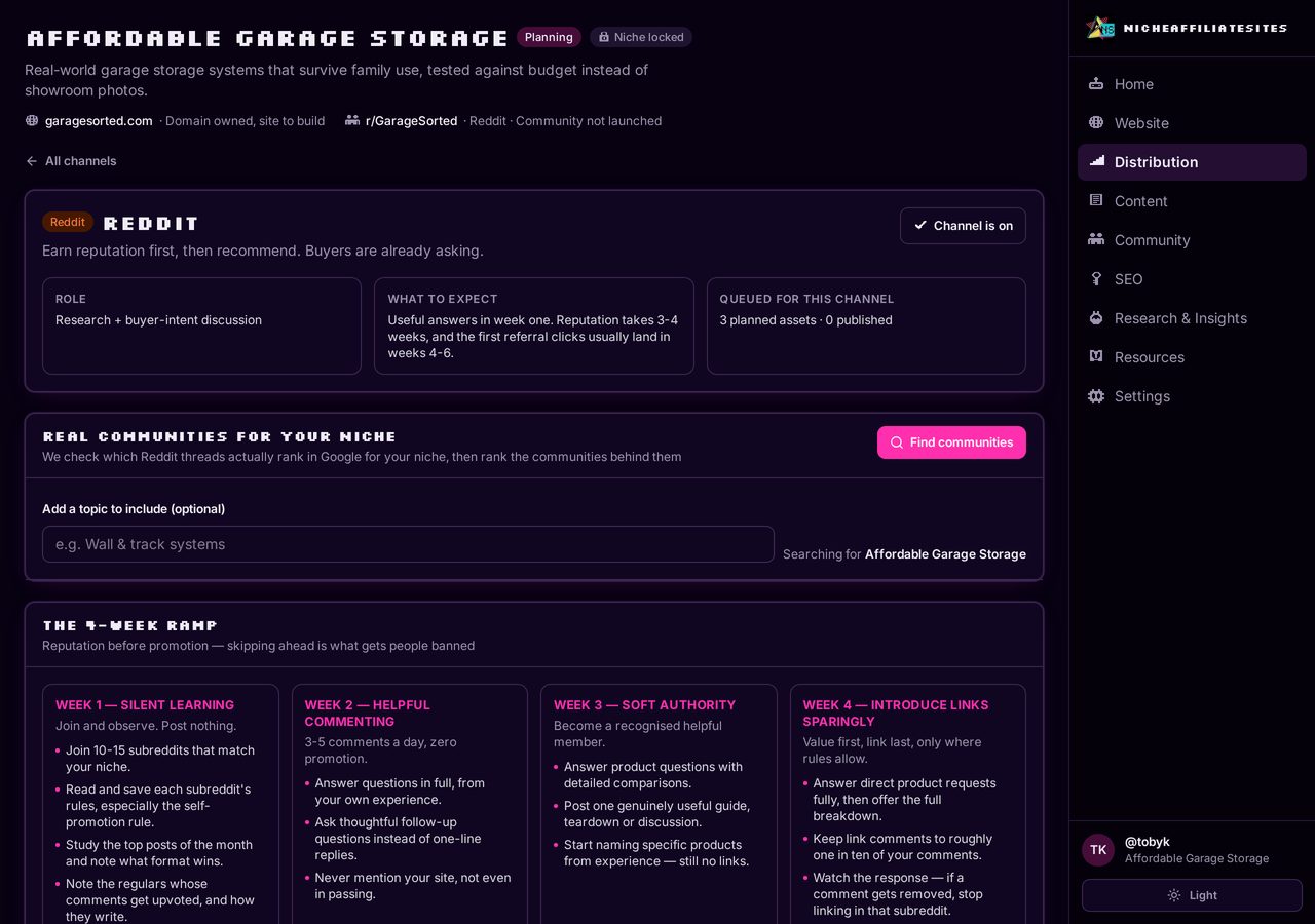 The Reddit playbook with a four-week ramp and community finder